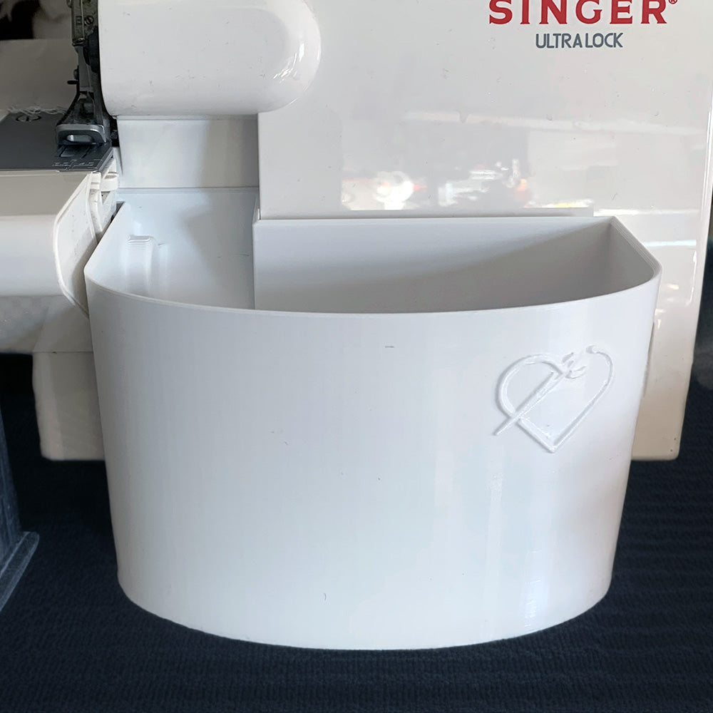 Singer Overlok Makinası için Büyük Boy Atık Kutusu