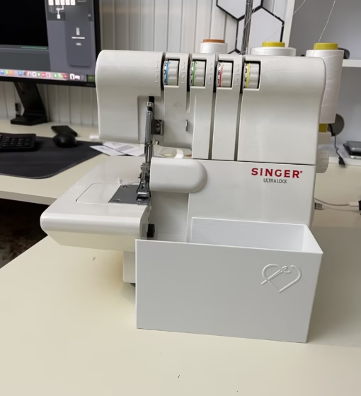 Singer S0105-Se017 Overlok Makinası için Atık Kutusu
