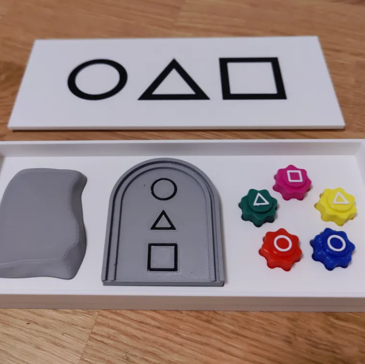 Squid Game Gonggi Taş Devirme ve 5 Taş Oyun Seti, Kutulu, Ağır Taşlı Versiyon