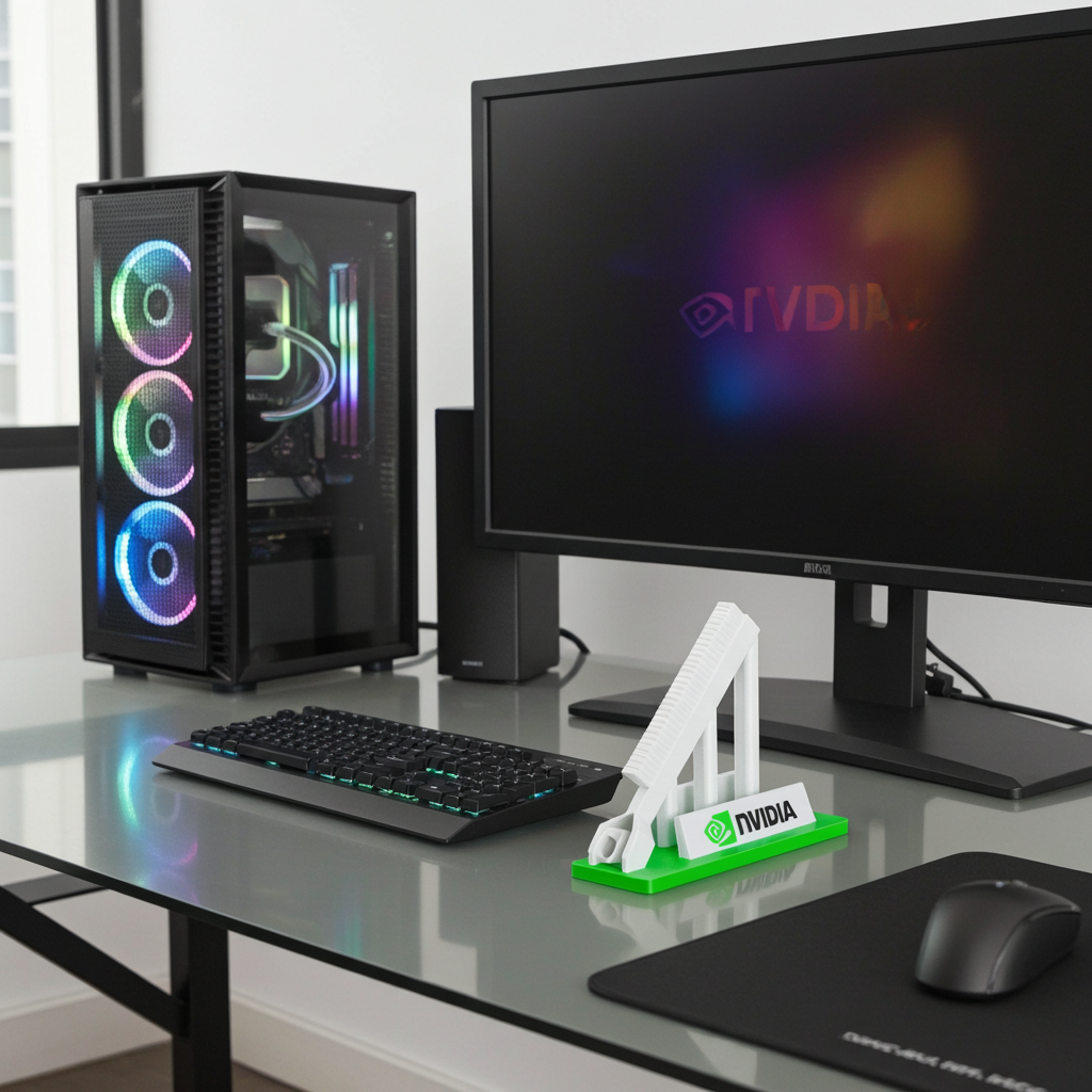 Ekran Kartı Sergileme Standı - Nvidia Gpu Standı