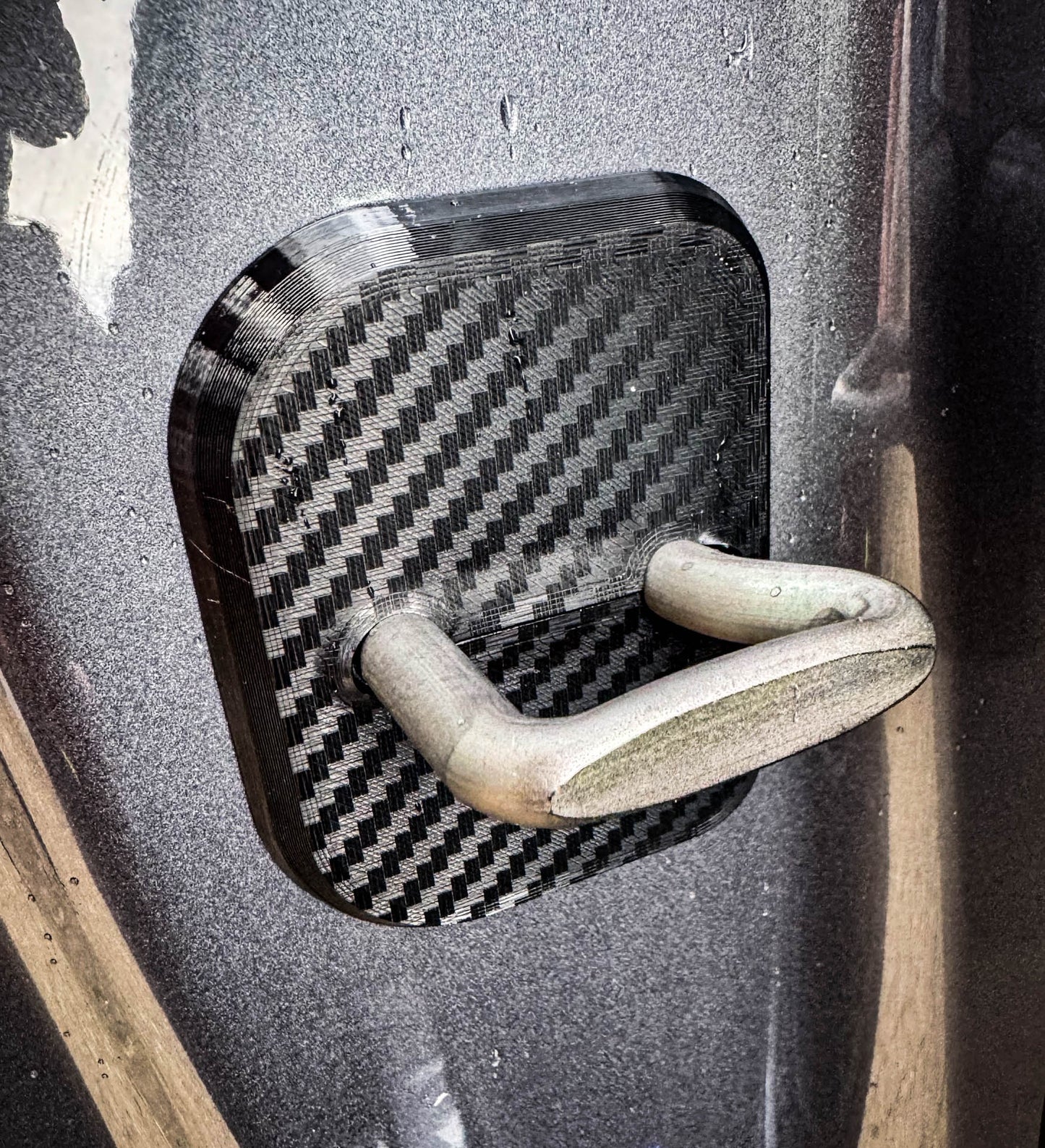 Tesla Model Y Juniper için Kapı Kilidi Mandal Koruma Kapağı