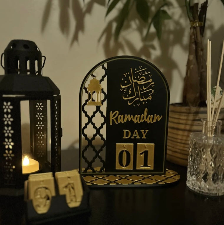 Ramazan Takvimi,Gün Sayacı, Dekoratif Masaüstü Organizeri