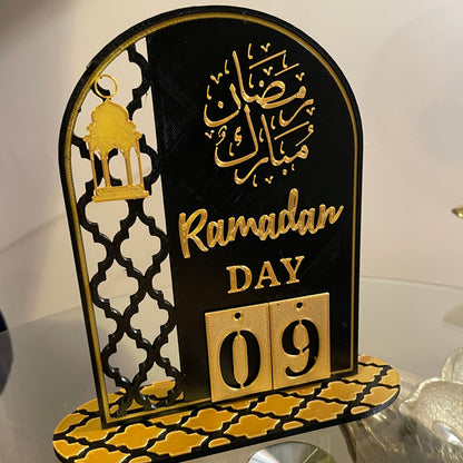 Ramazan Takvimi,Gün Sayacı, Dekoratif Masaüstü Organizeri