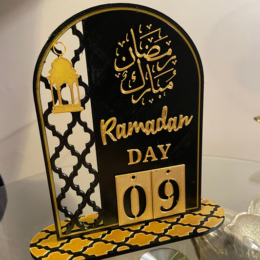 Ramazan Takvimi,Gün Sayacı, Dekoratif Masaüstü Organizeri