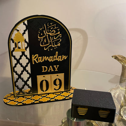 Ramazan Takvimi,Gün Sayacı, Dekoratif Masaüstü Organizeri