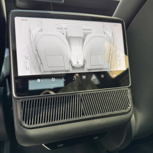 Tesla Model Y Juniper Arka Havalandırmalar için Koruma Kapakları - 3'lü Set