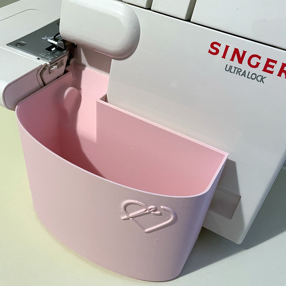 Singer Overlok Makinası için Büyük Boy Atık Kutusu