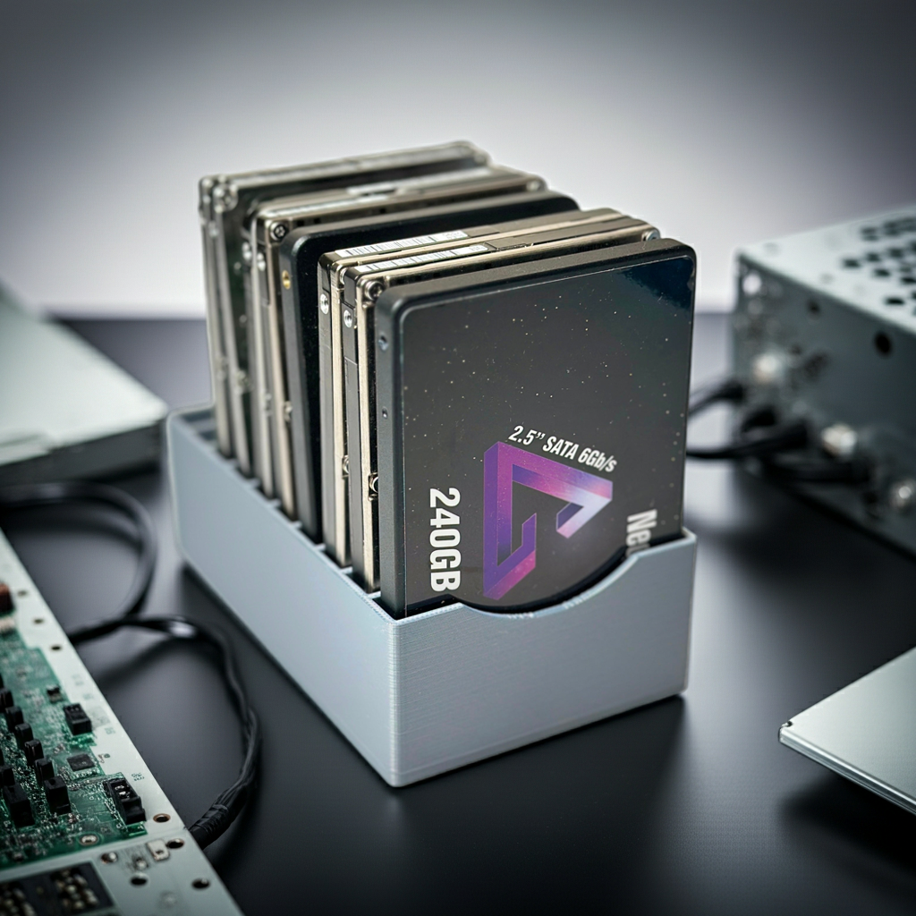 10'Lu Harddisk Organizer 2.5 inch