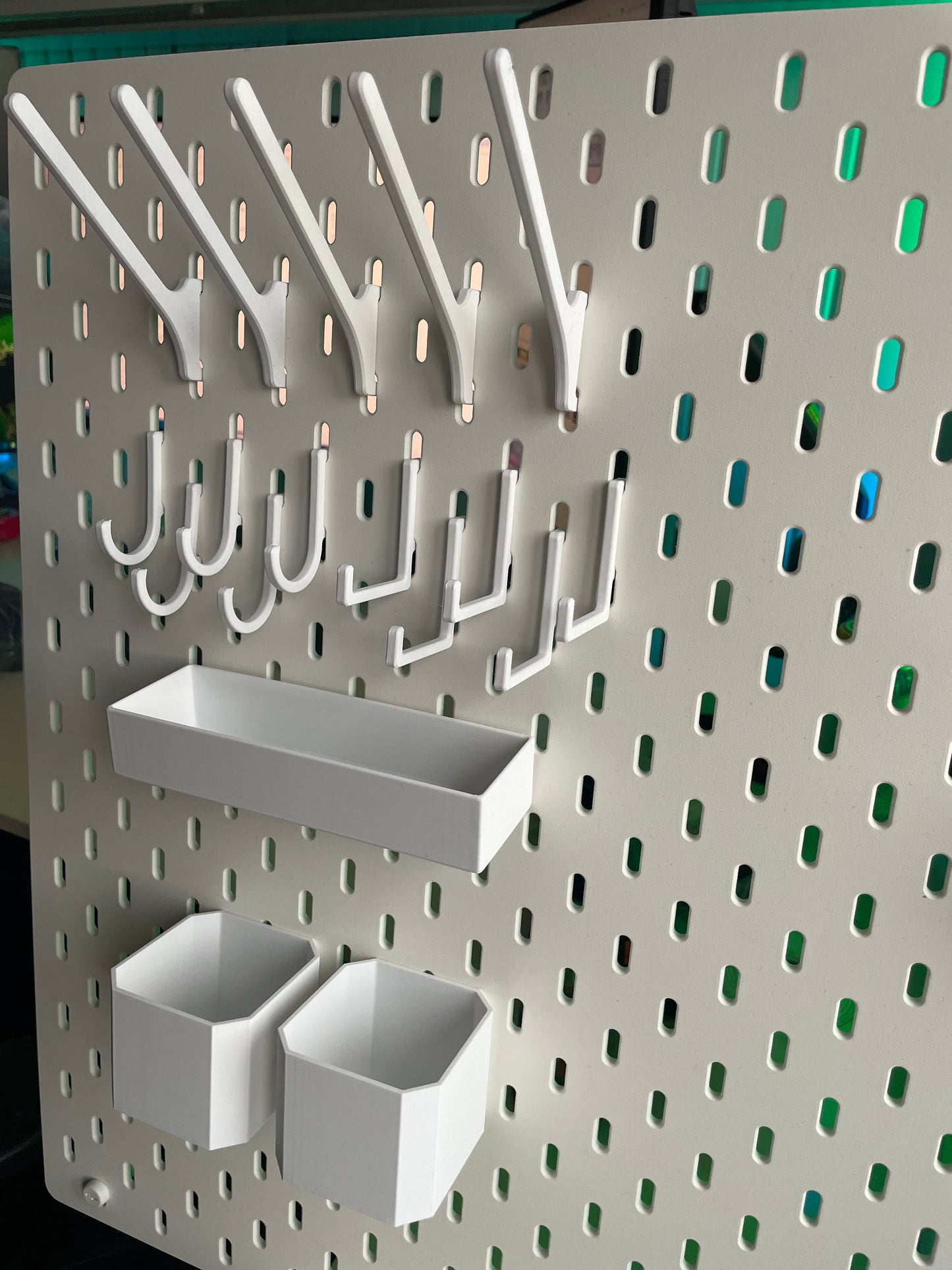Ikea Skadis Pano için Askı ve Aksesuar Seti