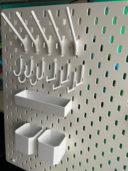 Ikea Skadis Pano için Askı ve Aksesuar Seti